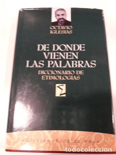 books: De d&oacute;nde vienen las palabras- 9788478806492