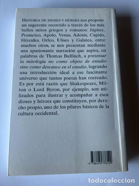 Libros: Historia de Dioses y H&eacute;roes -Thomas Bulfinch- - Foto 2