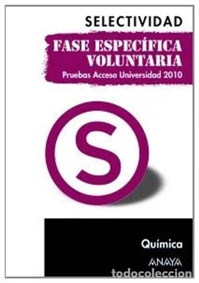 Libros: Qu&iacute;mica. Fase espec&iacute;fica voluntaria.- 9788467801729