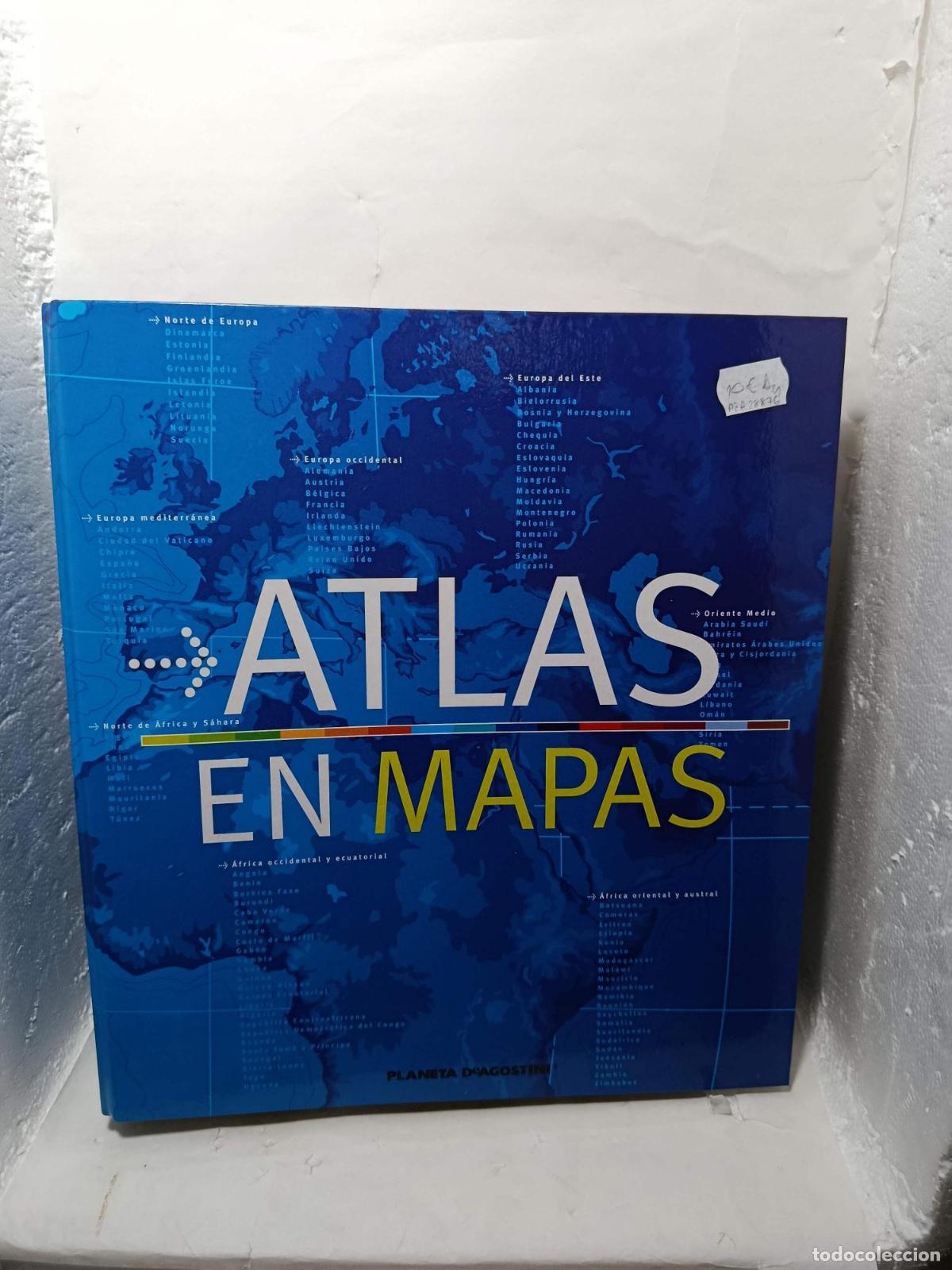 B&uuml;cher: ATLAS EN MAPAS, de Planeta DeAgostini -