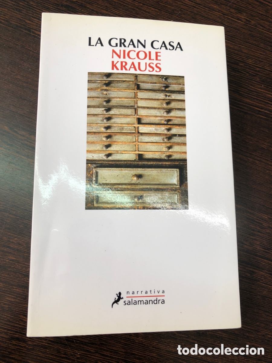 Libros: LA GRAN CASA NICOLE KRAUSS NARRATIVA SALAMANDRA