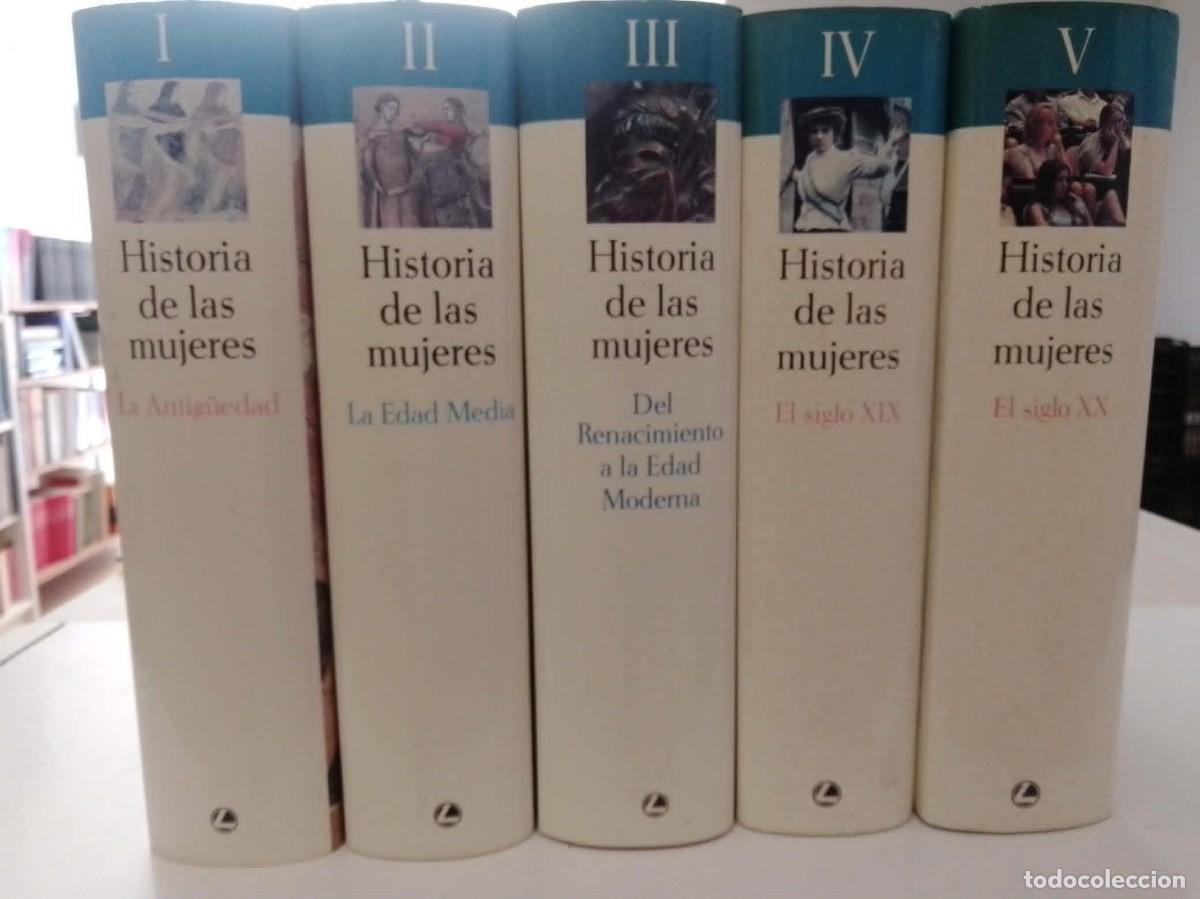 B&uuml;cher: Historia de las mujeres. Completo 5 tomos. Georges Duby - Michelle Perrot. C&iacute;rculo de lectores