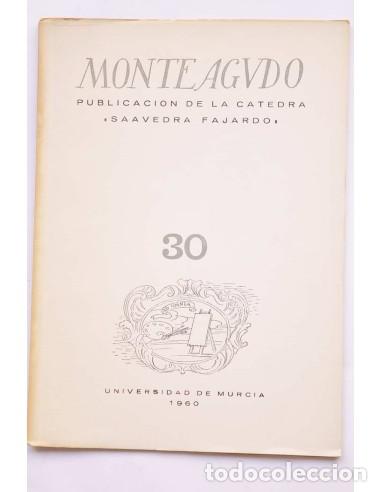 Livros em segunda m&atilde;o: Monteagudo : publicaci&oacute;n de la C&aacute;tedra Saavedra Fajardo. N&ordm; 30 - AUTORES VARIOS