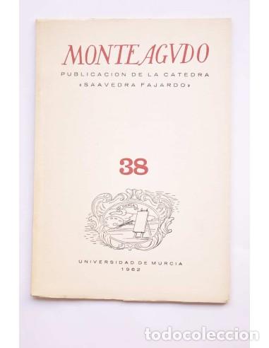 Libros: Monteagudo : publicaci&oacute;n de la C&aacute;tedra Saavedra Fajardo. N&ordm; 38 - AUTORES VARIOS