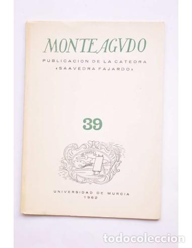 Libri di seconda mano: Monteagudo : publicaci&oacute;n de la C&aacute;tedra Saavedra Fajardo. N&ordm; 39 - AUTORES VARIOS