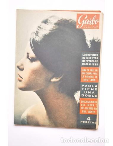 Libros: Garbo. N&ordm; A&ntilde;o X., n&ordm; 470, 17 marzo 1962 - AUTORES VARIOS
