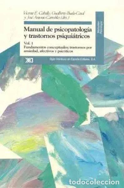 Libros: Manual de psicopatolog&iacute;a y trastornos psiqui&aacute;tricos- 9788432309014