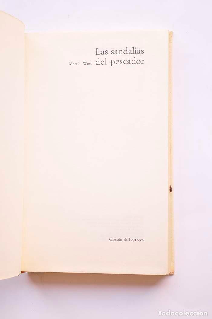 Libros: Las sandalias del pescador - WEST, Morris - Foto 2