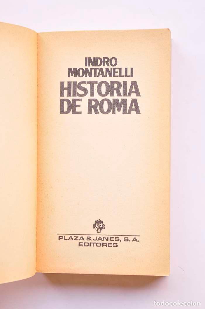 Libros: Historia de Roma - MONTANELLI, Indro - Foto 2