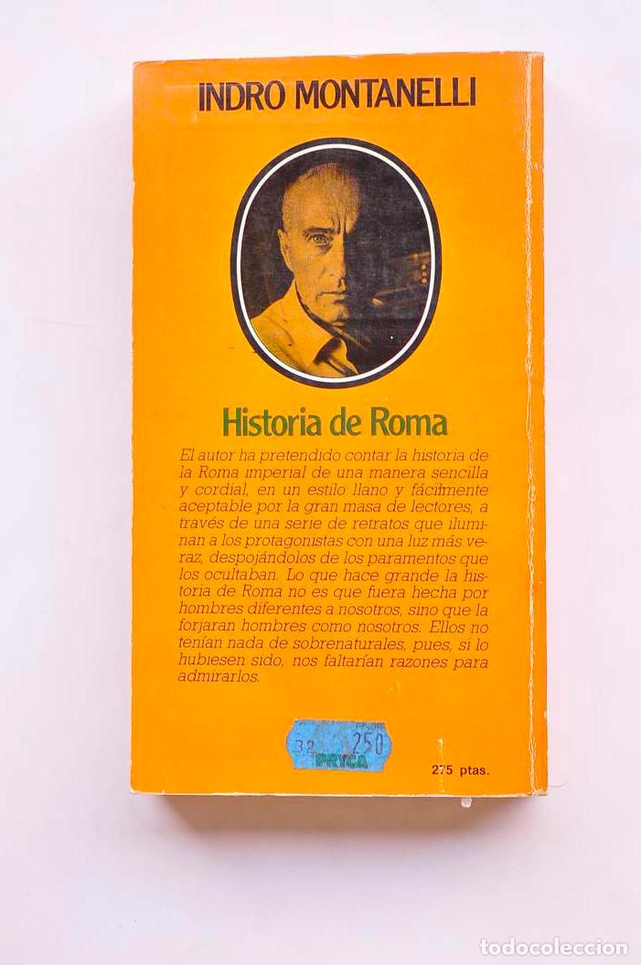 Libros: Historia de Roma - MONTANELLI, Indro - Foto 3