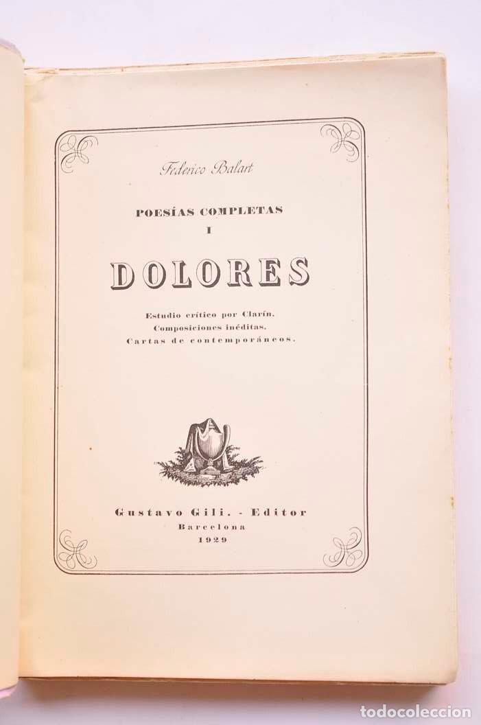 Libros: Dolores - BALART, Federico - Foto 2