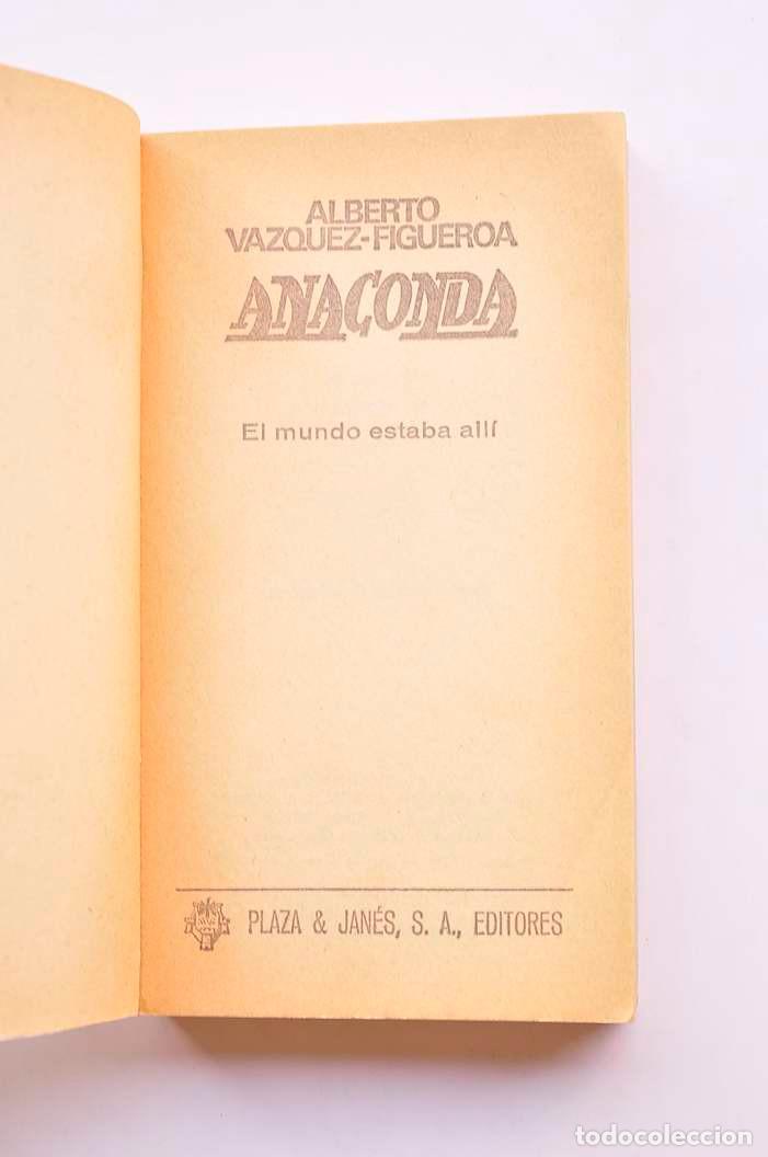 Libros: Anaconda - V&Aacute;ZQUEZ-FIGUEROA, Alberto - Foto 2