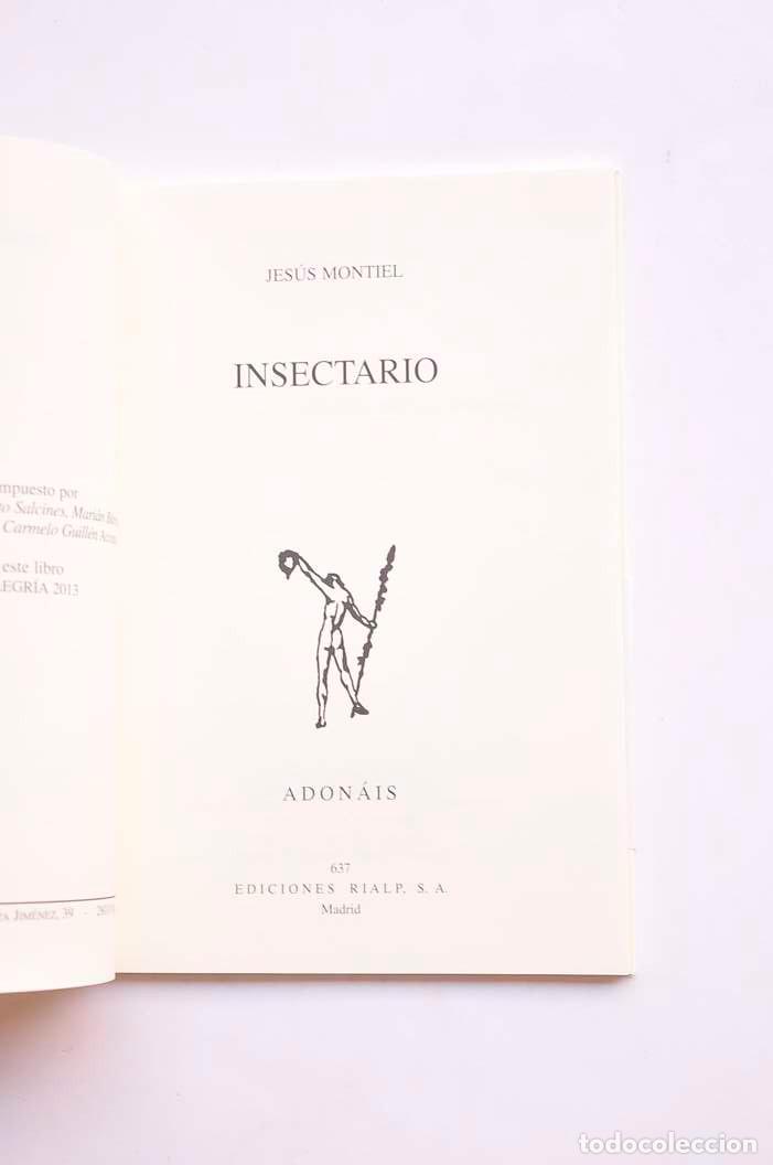Libros: Insectario - MONTIEL Jes&uacute;s - Foto 3