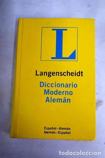 Libri di seconda mano: Langenscheidt diccionario moderno alem&aacute;n- 9783468960512