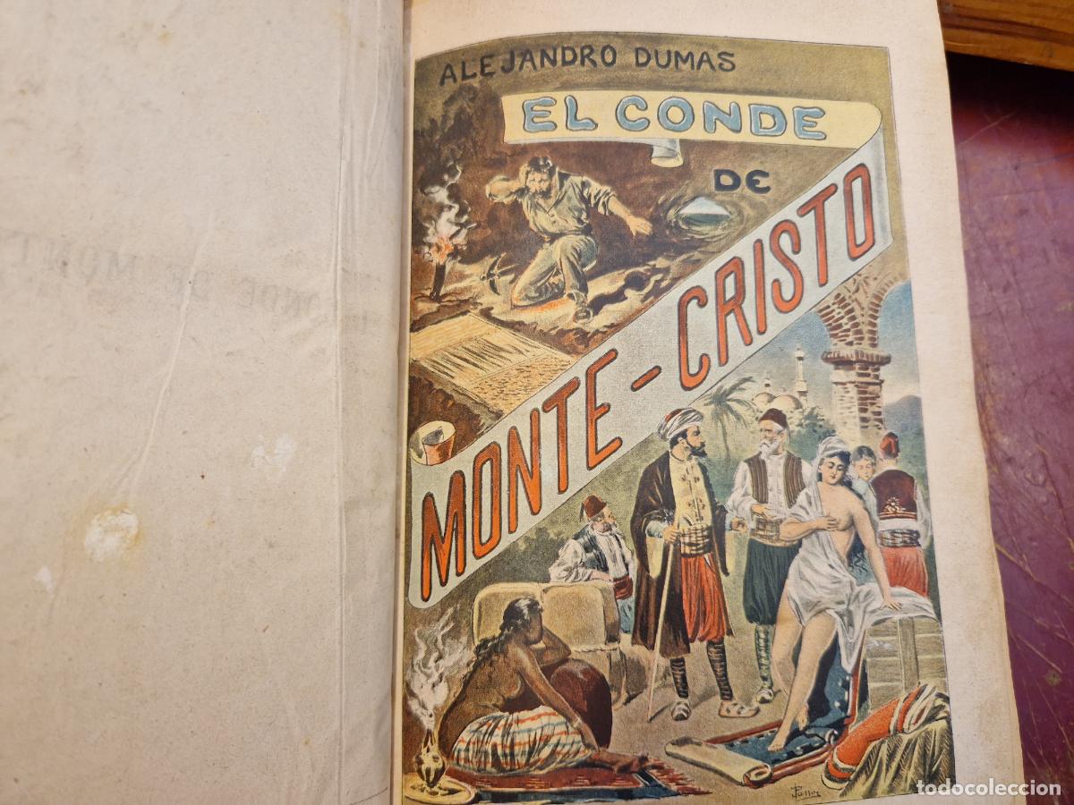 Libros: ALEJANDRO DUMAS. EL CONDE. DE MONTE-CRISTO. 1-2