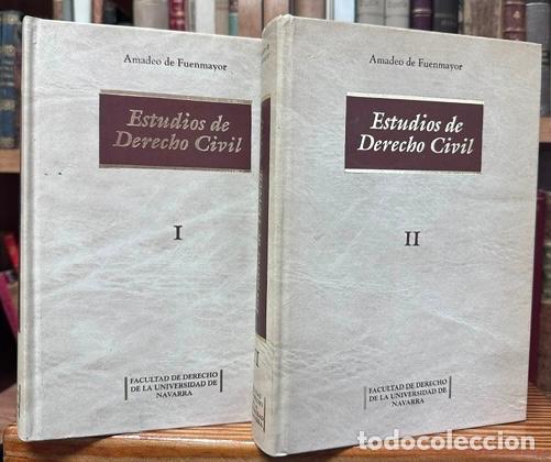Libros: ESTUDIOS DE DERECHO CIVIL - FUENMAYOR, Amadeo de