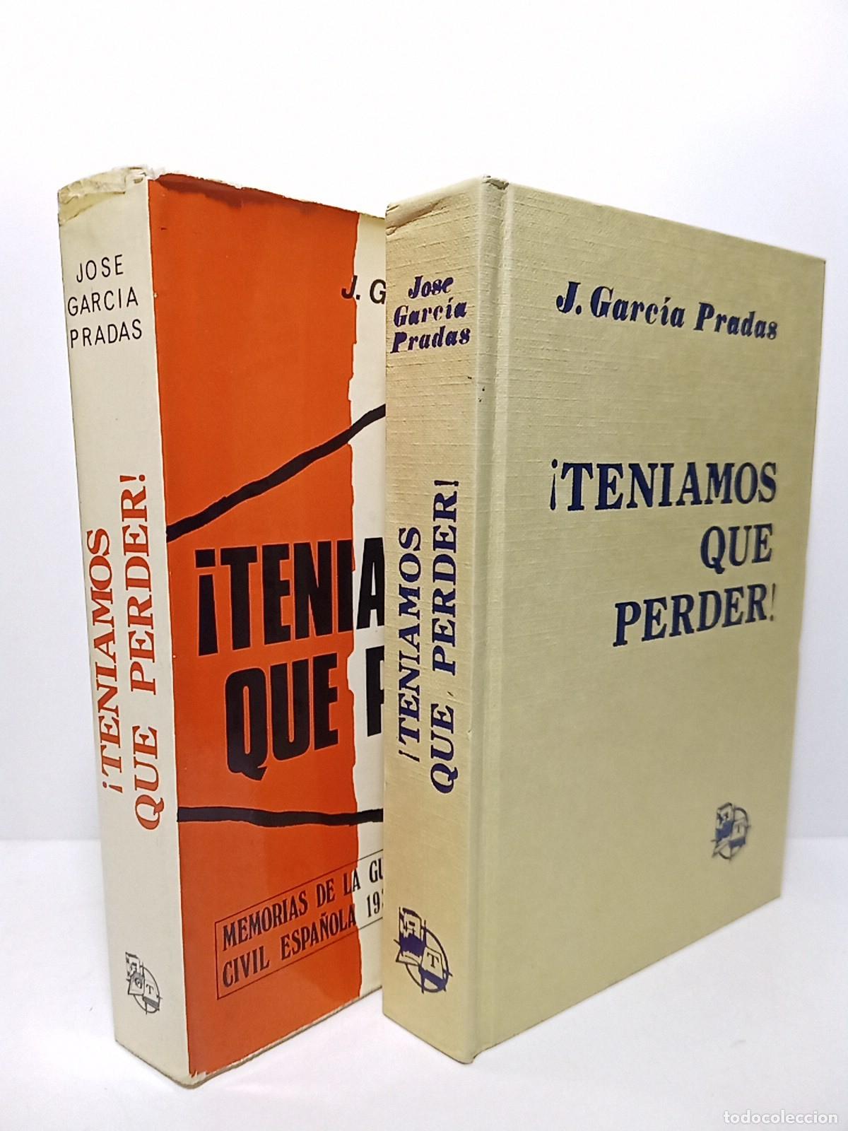 Libros: GARCIA PRADAS, J. - &iexcl;Ten&iacute;amos que perder! - Foto 1