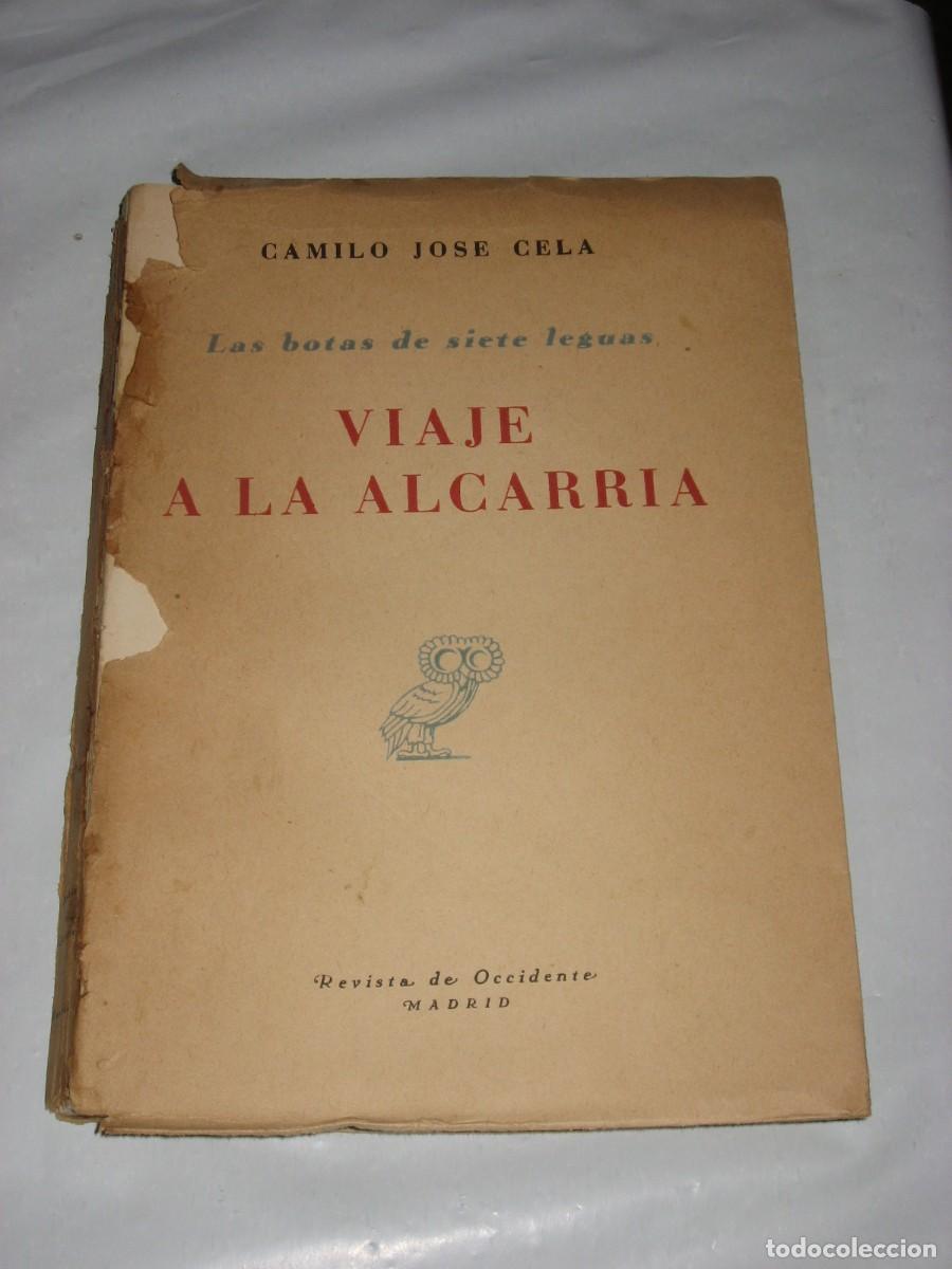 Libros: LAS BOTAS DE SIETE LEGUAS. VIAJE A LA ALCARRIA - Camilo Jos&eacute; Cela