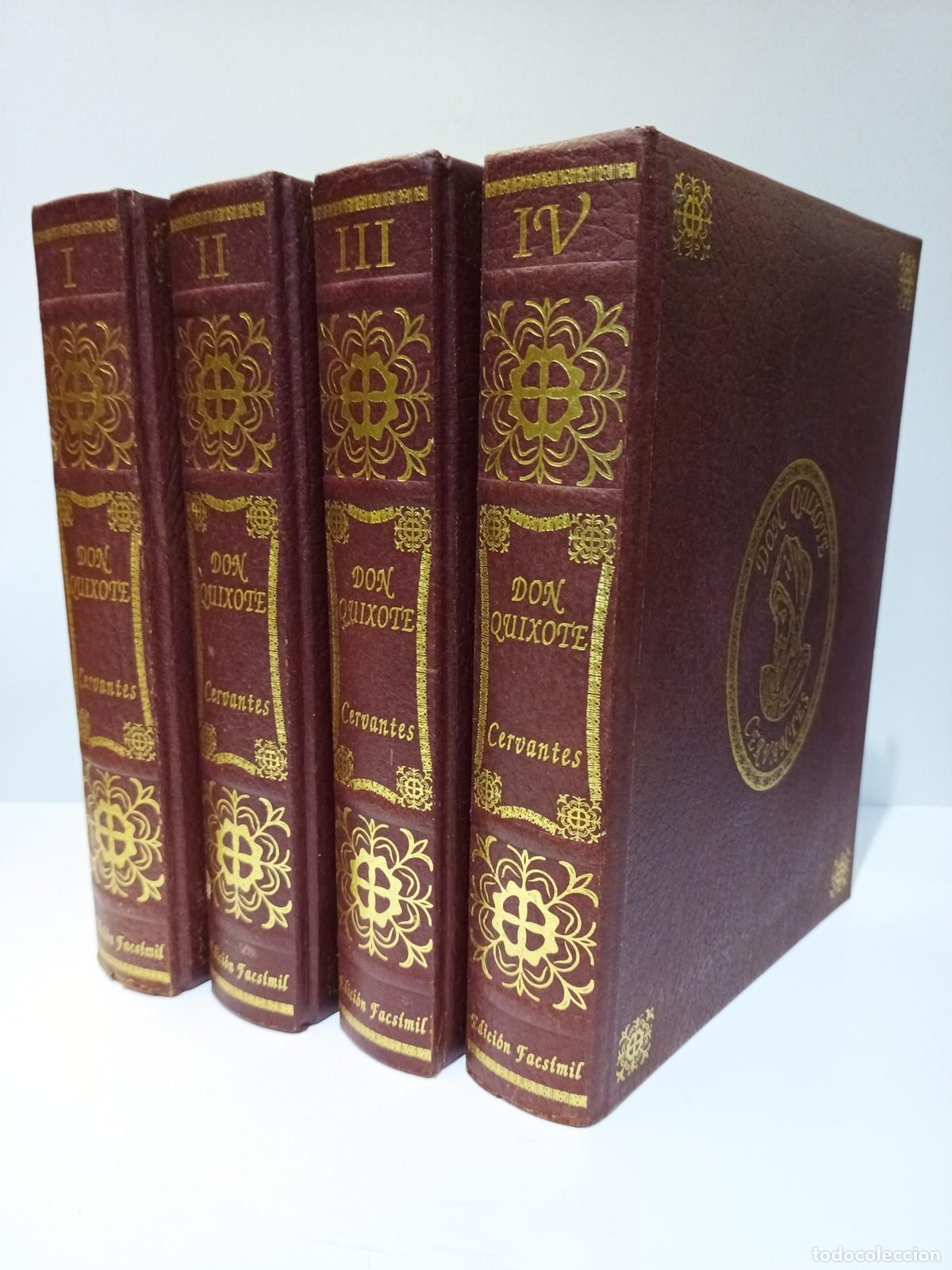 Libros: CERVANTES SAAVEDRA, Miguel de - Edici&oacute;n facsimilar de El Ingenioso Hidalgo Don Quixote de la Mancha
