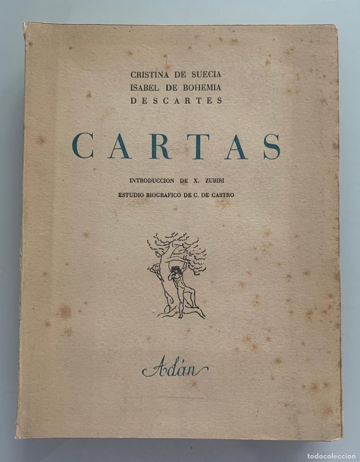 B&uuml;cher: CARTAS - X. Zubiri (Introducci&oacute;n) - Carmen de Castro (Estudio Biogr&aacute;fico)