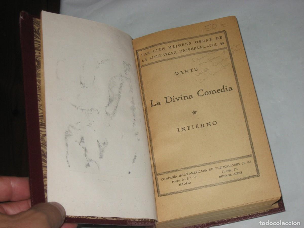 Libros: LA DIVINA COMEDIA - Dante - Foto 3