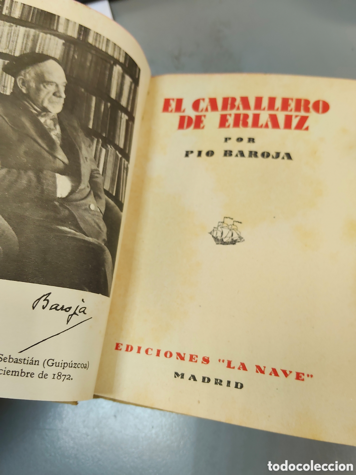 Libros: El caballero de Erlaz Pio Baroja - Foto 3