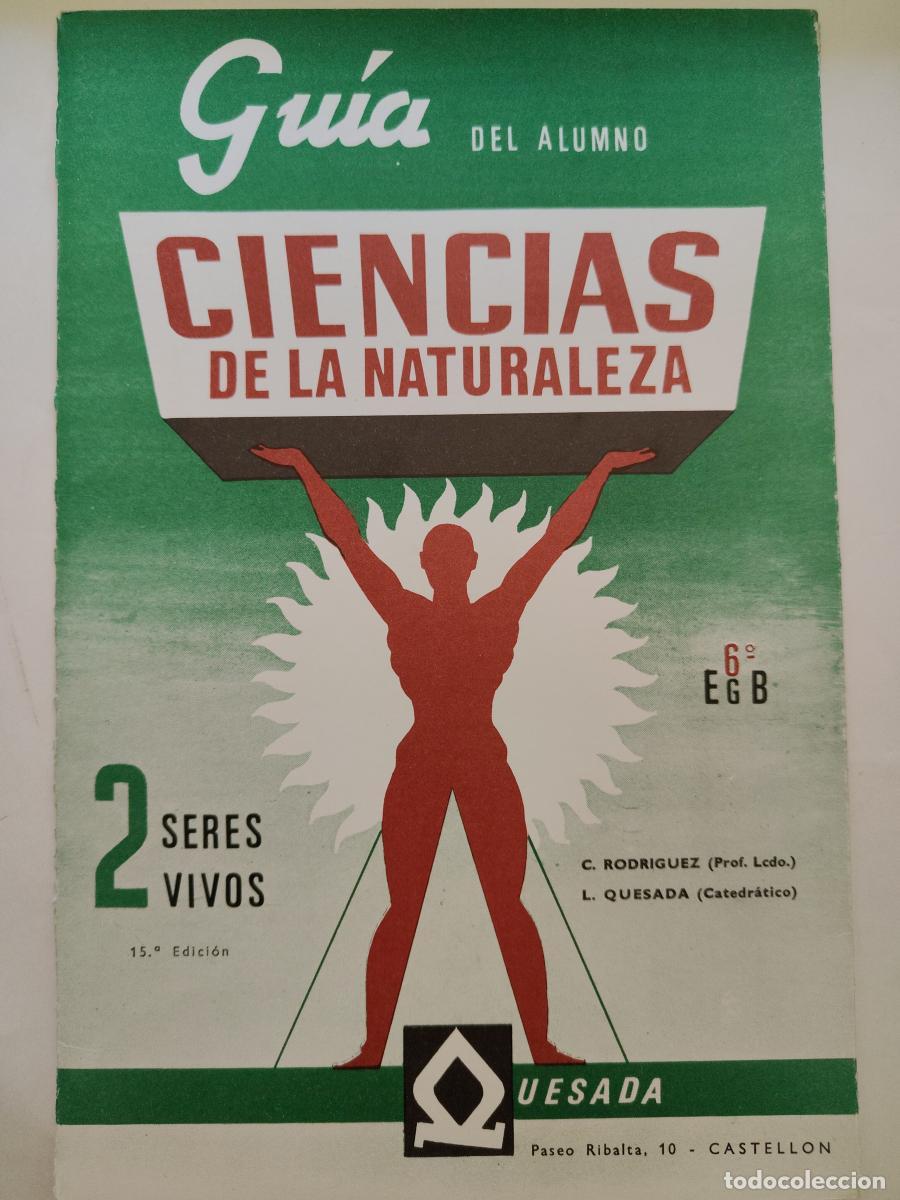 Libros: Gu&iacute;a del alumno. Ciencias de la naturaleza. 2 Seres Vivos. 6&ordm; EGB - C Rodr&iacute;guez y L Quesada tdk976