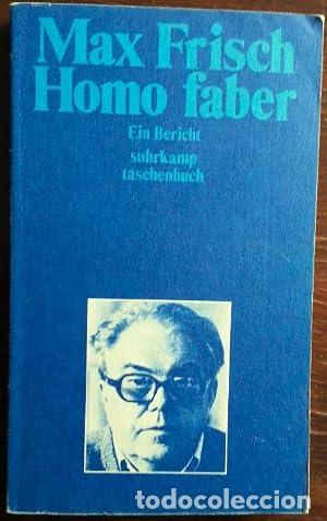 Libros: Homo Faber - Frisch, Max tdk274