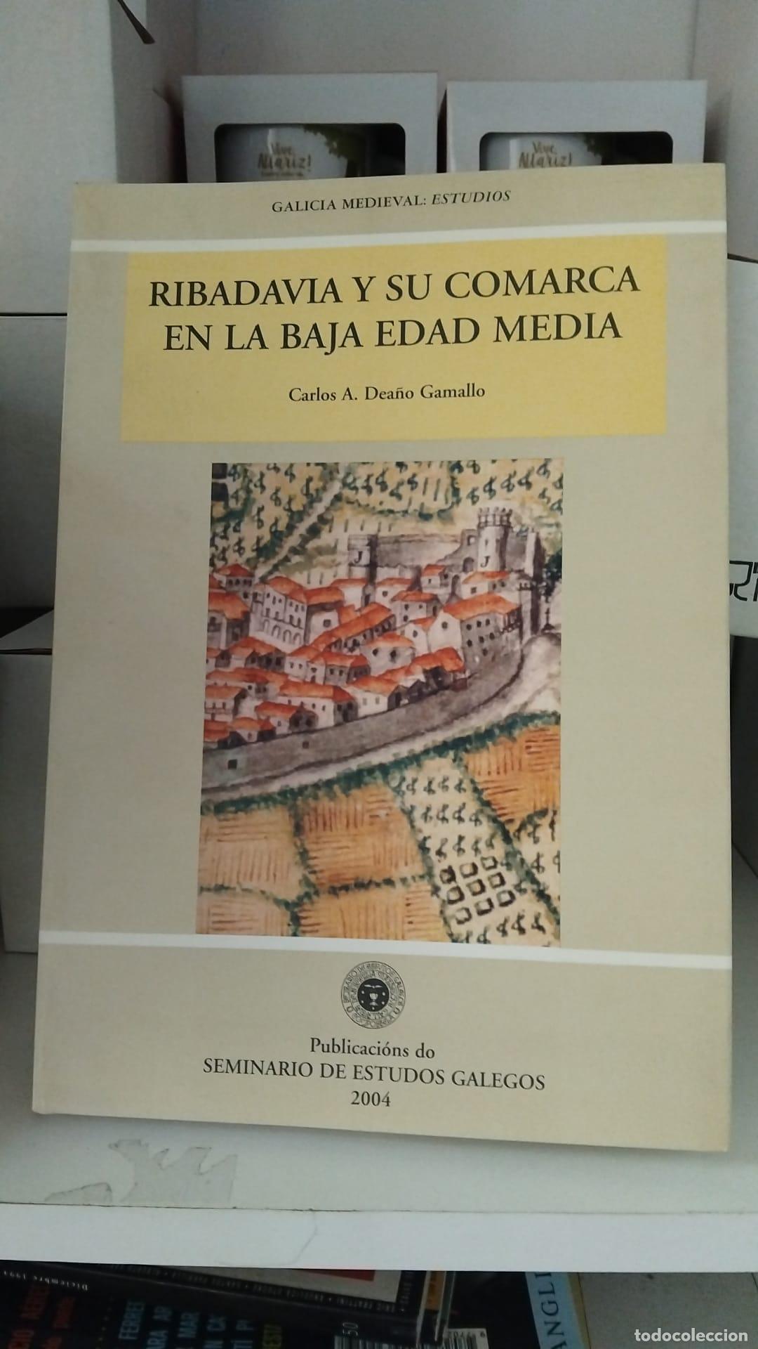 Libros: Ribadavia y su comarca en la Baja Edad Media -