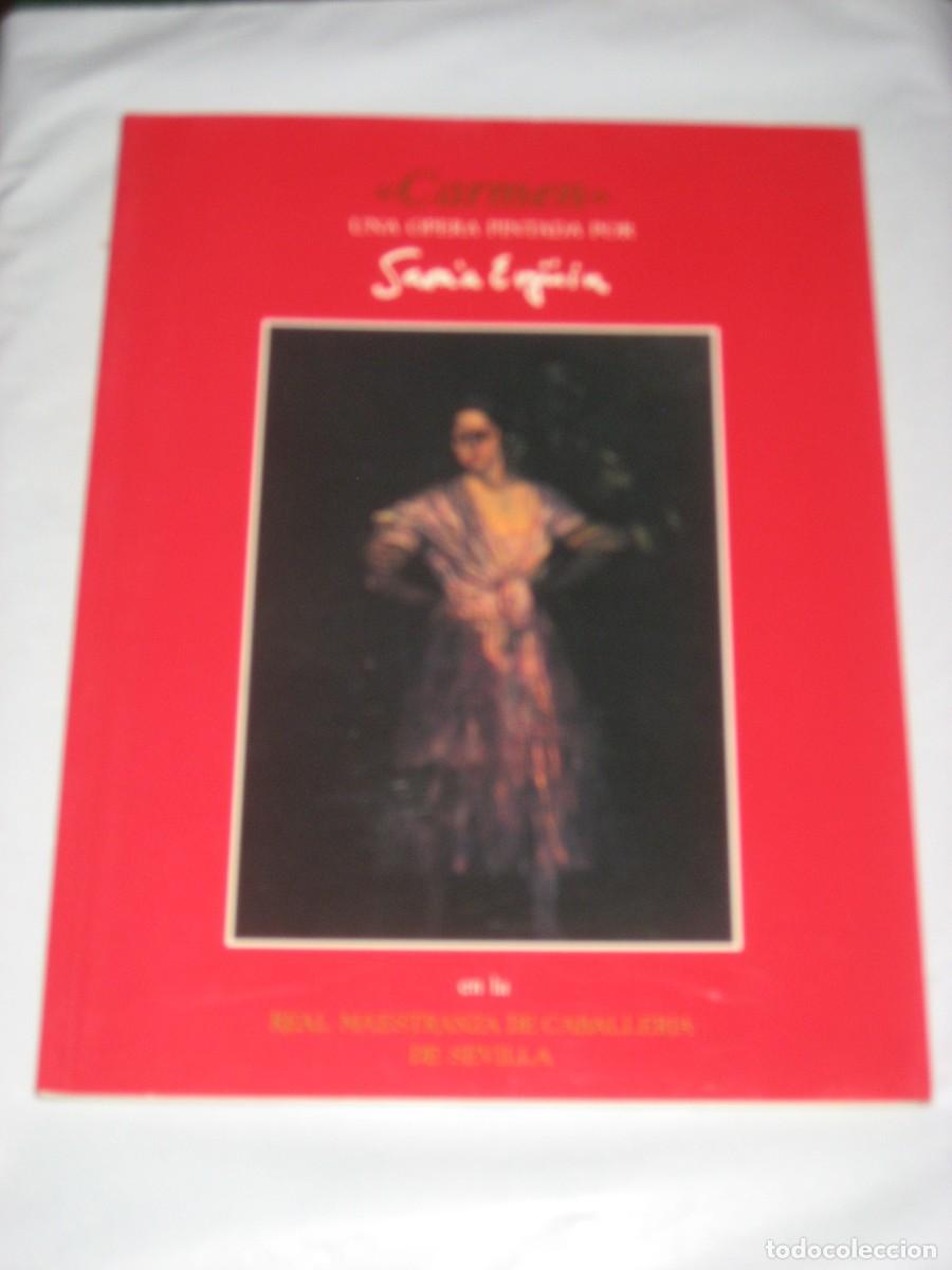 Libros: CARMEN Una &oacute;pera pintada por Garc&iacute;a Erg&uuml;in en la Real Maestranza de Caballer&iacute;a de Sevilla. Cat&aacute;logo