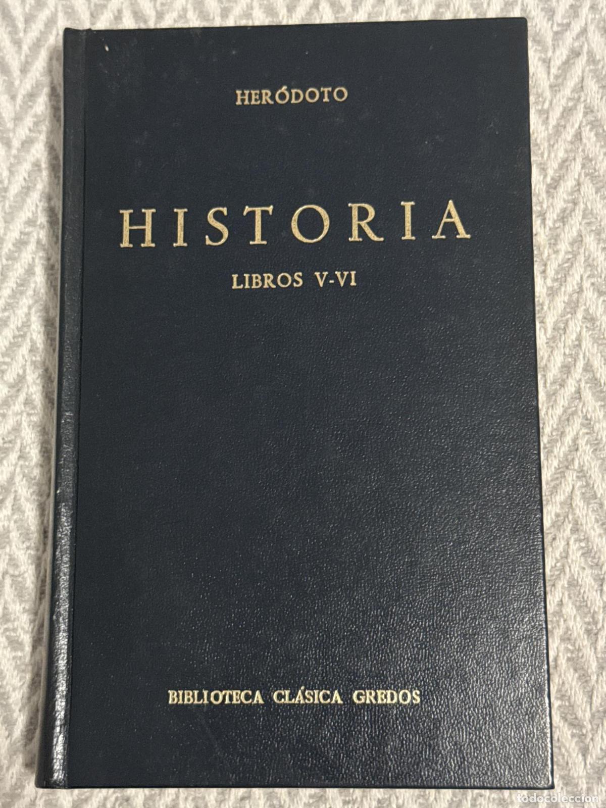 Livros em segunda m&atilde;o: Historia. Libros V-VI. Biblioteca cl&aacute;sica Gredos 39 - Her&oacute;doto