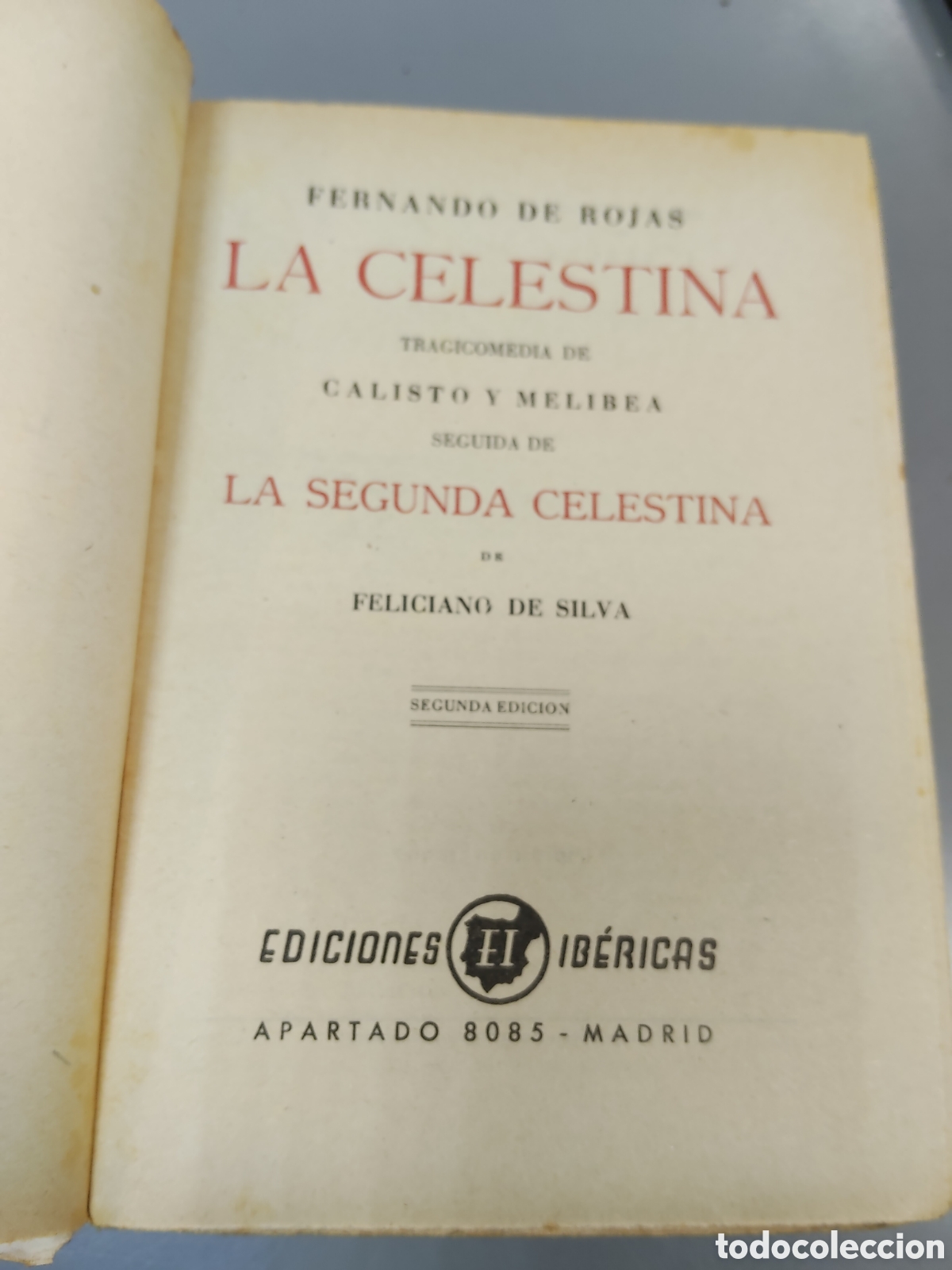 Libros: La Celestina Fernando de Rojas - Foto 2