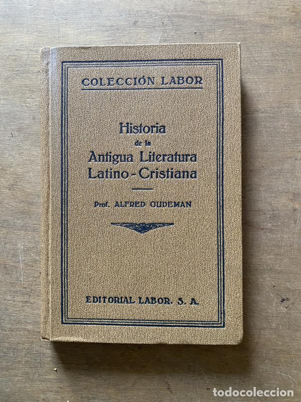 Livros em segunda m&atilde;o: Historia de la Antigua Literatura Latino-Cristiana - Gudeman Alfred