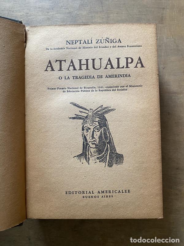 Livros em segunda m&atilde;o: Atahualpa - Zu�iga Neptali