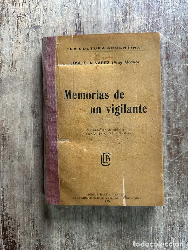 Libri di seconda mano: Memorias de un vigilante - Alvarez Jose S. (Fray Mocho)