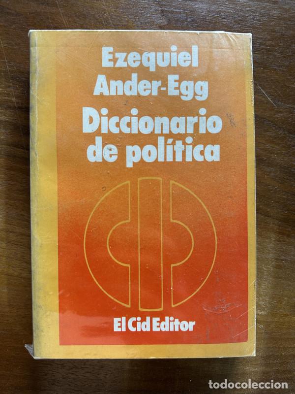 Libri di seconda mano: Diccionario de politica - Ander-Egg Ezequiel
