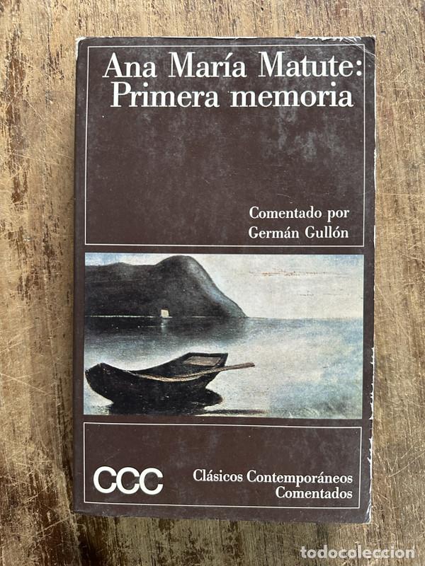 Libros: Primera memoria - Matute Ana Maria - Foto 1