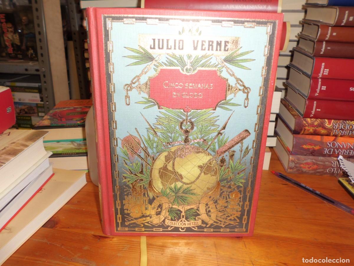 Libros: CINCO SEMANAS EN GLOBO JULIO VERNE