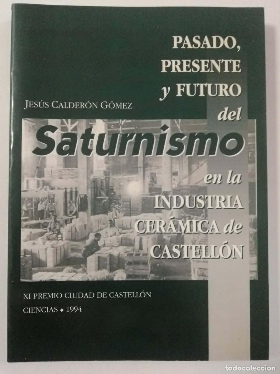 Libros: Pasado, presente y futuro del Saturnismo en la industria cer&aacute;mica de Castell&oacute;n. Jes&uacute;s Calder&oacute;n G&oacute;mez