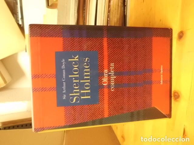Libros: SHERLOCK HOLMES SIR ARTHUR CONAN DOYLE OBRA COMPLETA 4 TOMOS - Foto 2