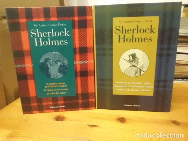 Libros: SHERLOCK HOLMES SIR ARTHUR CONAN DOYLE OBRA COMPLETA 4 TOMOS - Foto 5