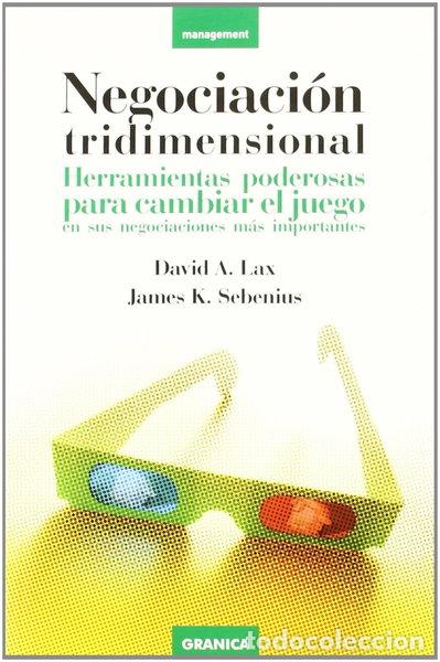 books: Negociaci&oacute;n tridimensional- 9788483580325