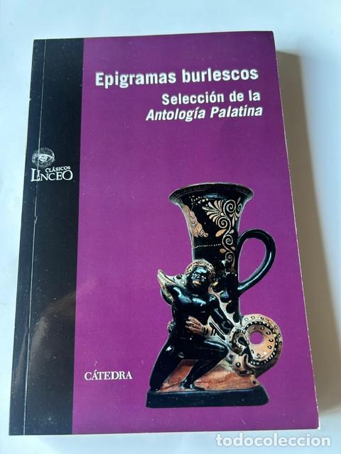 Libros: Epigramas burlescos -C&aacute;tedra- - Foto 1