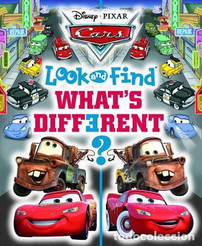 books: Disney Cars Look and Find: What's Different?- 9781605530390