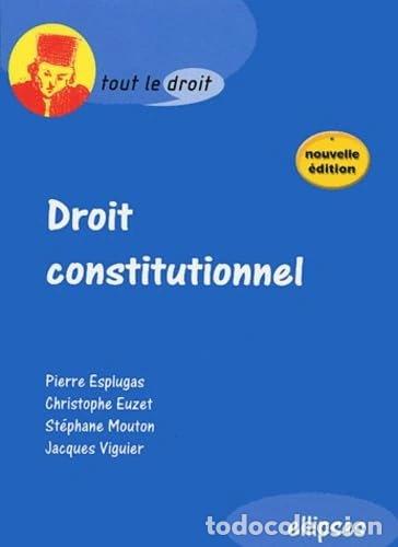 Libros: Droit constitutionnel- 9782729819033