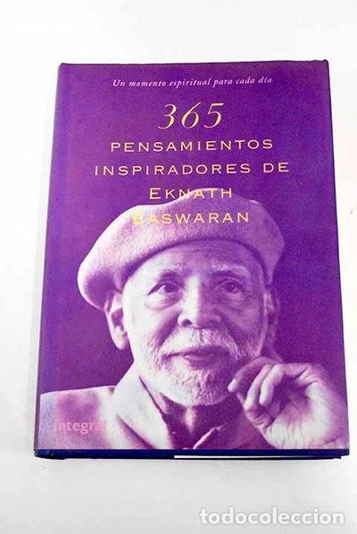 Libros: 365 pensamientos inspiradores de Eknath Easwaran- 9788479016333