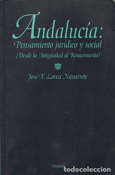 B&uuml;cher: Andaluc&iacute;a: Pensamiento jur&iacute;dico y social- 9788436809169