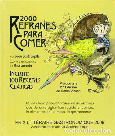 books: 2000 refranes para comer- 9788461356690