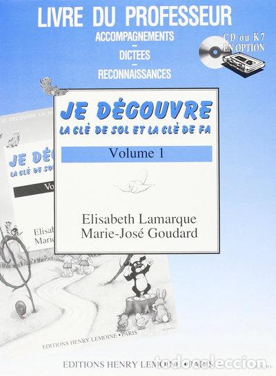 books: Je d&eacute;couvre la cl&eacute; de sol et la cl&eacute; de fa - Volume 1- 3327850262127