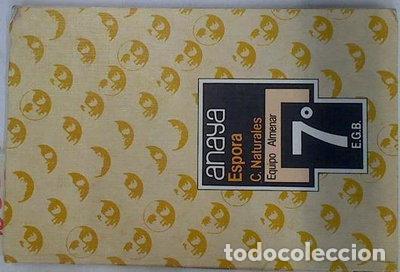Livros em segunda m&atilde;o: Espora ciencias naturales 7&ordm; EGB- 9788420723938